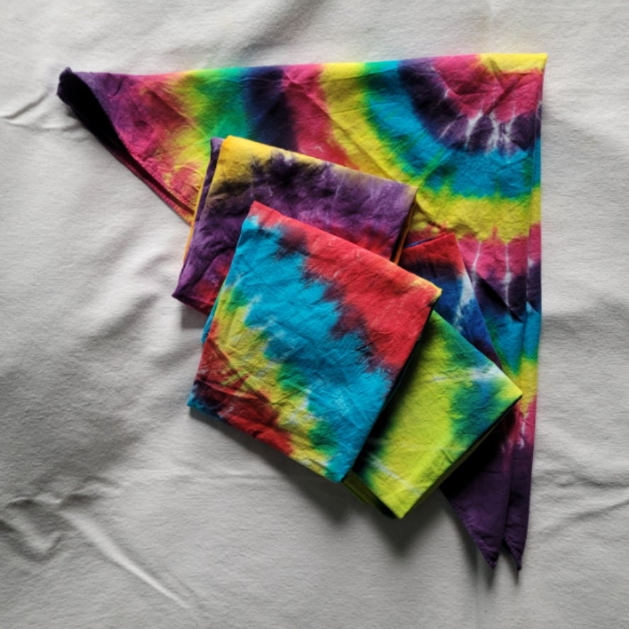 tie dye bandana